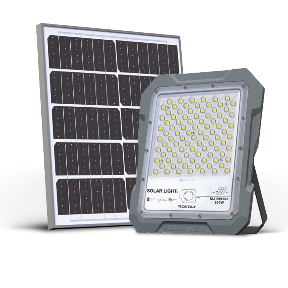 ROVOLT LED Solar Flood Light 300W