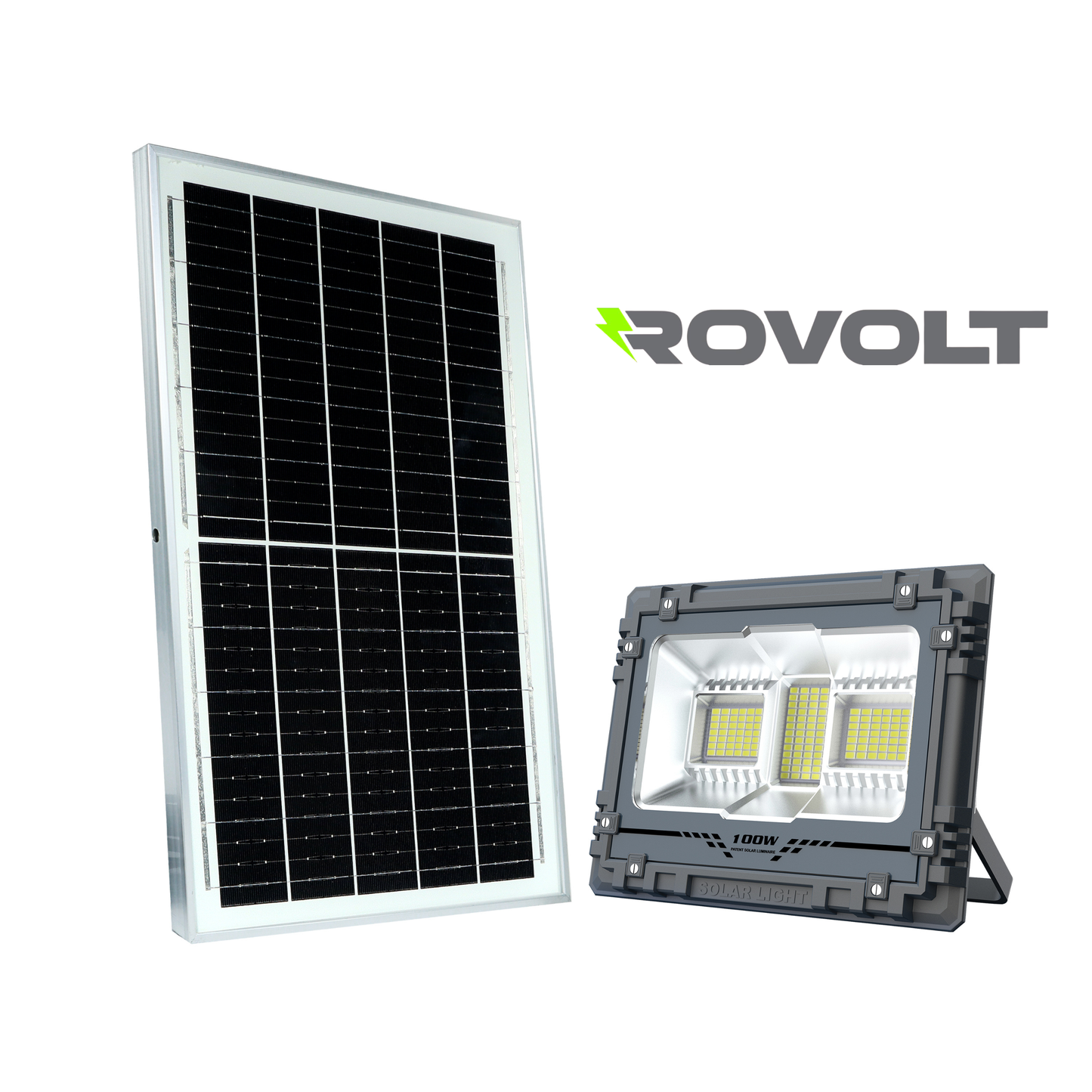 ROVOLT LED Solar Flood Light 60W