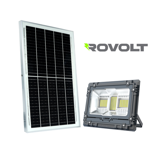ROVOLT LED Solar Flood Light 60W