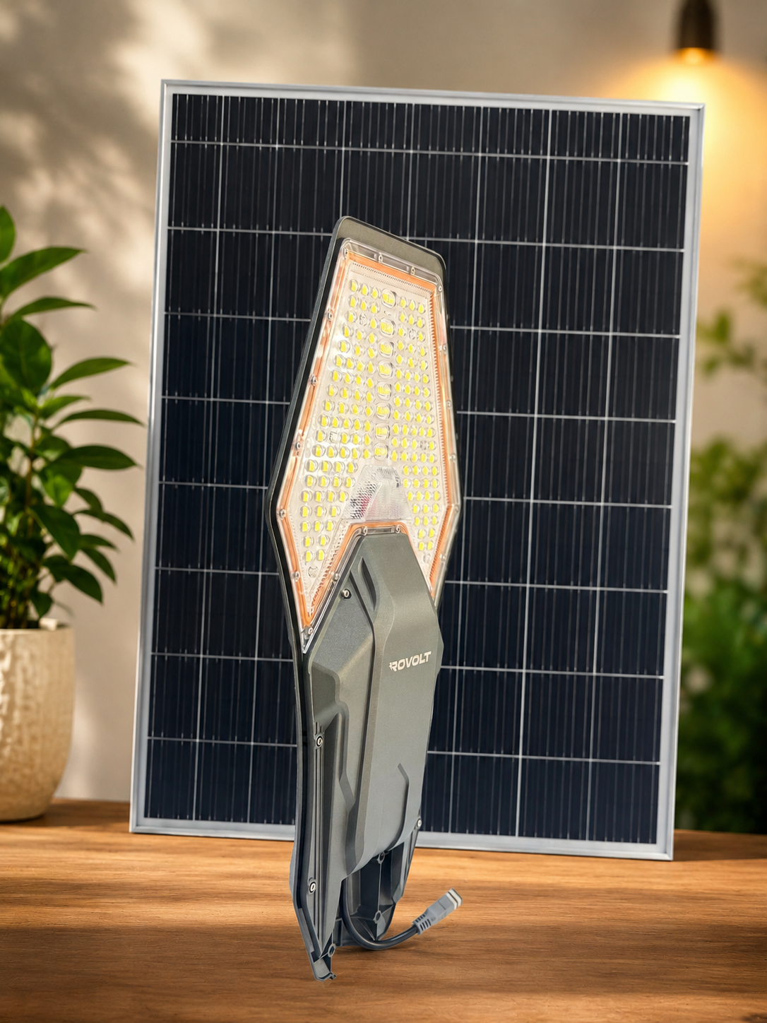 ROVOLT X1 400W Solar Street Light with Remote Control