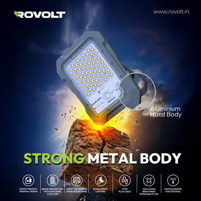ROVOLT LED Solar Flood Light 500W